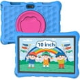 thumbnail image 1 of Android 14 Tablet for Kids, Kids Tablet 10 inch, 6GB RAM+32GB ROM, 1280X800 IPS HD Display, Games, Wi-Fi, Parental Control, 8MP Dual Cameras, Tablets PC with Case, Toddler Tablet for Girls Aged 3-15, 1 of 7