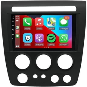 Android 15 Car Radio for Hummer H3 2005-2010: 9-Inch HD IPS Touch Screen Wireless CarPlay Android Auto 5G Wi-Fi Bluetooth GPS FM SWC Backup Camera