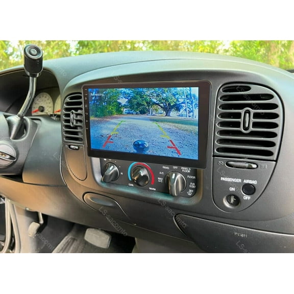 Android 15 Car Stereo For Ford F150 1997 1998-2004, 10.1 Inch Touchscreen Radio with Wireless CarPlay & Android Auto, Built-in GPS Navigation, MirrorLink, WiFi, Bluetooth, 4GB+64GB