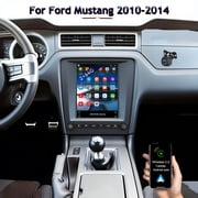 Android 15 Car Stereo Radio Compatible for Ford Mustang 2010-2014 with Carplay and Android Auto 9.7 inch Touch Screen 2+64G GPS WiFi BT Mirror Link