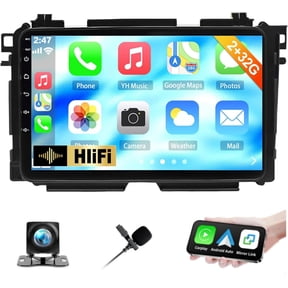 Android 15 for Honda Vezel HR-V 2014-2019 Car Stereo Radio Wireless Carplay/Android Auto,9 HD Touchscreen Unit Bluetooth FM/RDS WiFi GPS SWC Split Screen+Canbus