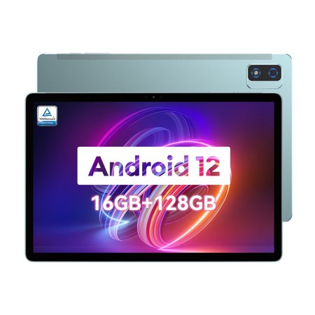 Android 15 Tablet 11 inch Tablets, Headwolf WPad7 16GB RAM 128GB ROM TÜV FHD Display Octa Core Android Tablet, 8000mAh Battery Fast Charge, 2.4G/5G WiFi+4G LTE, BT5.0 Blue