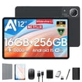 thumbnail image 1 of 12 inch Tablet,Android 15 Tablets with 256GB ROM,Helio G99 Octa-Core for Gaming,5G WiFi Tableta,2K Display,2TB Expand,8000mAh,Quad Speaker,Dual Camera,AI,Widevine L1,GPS,Android Tablet with Keyboard, 1 of 13