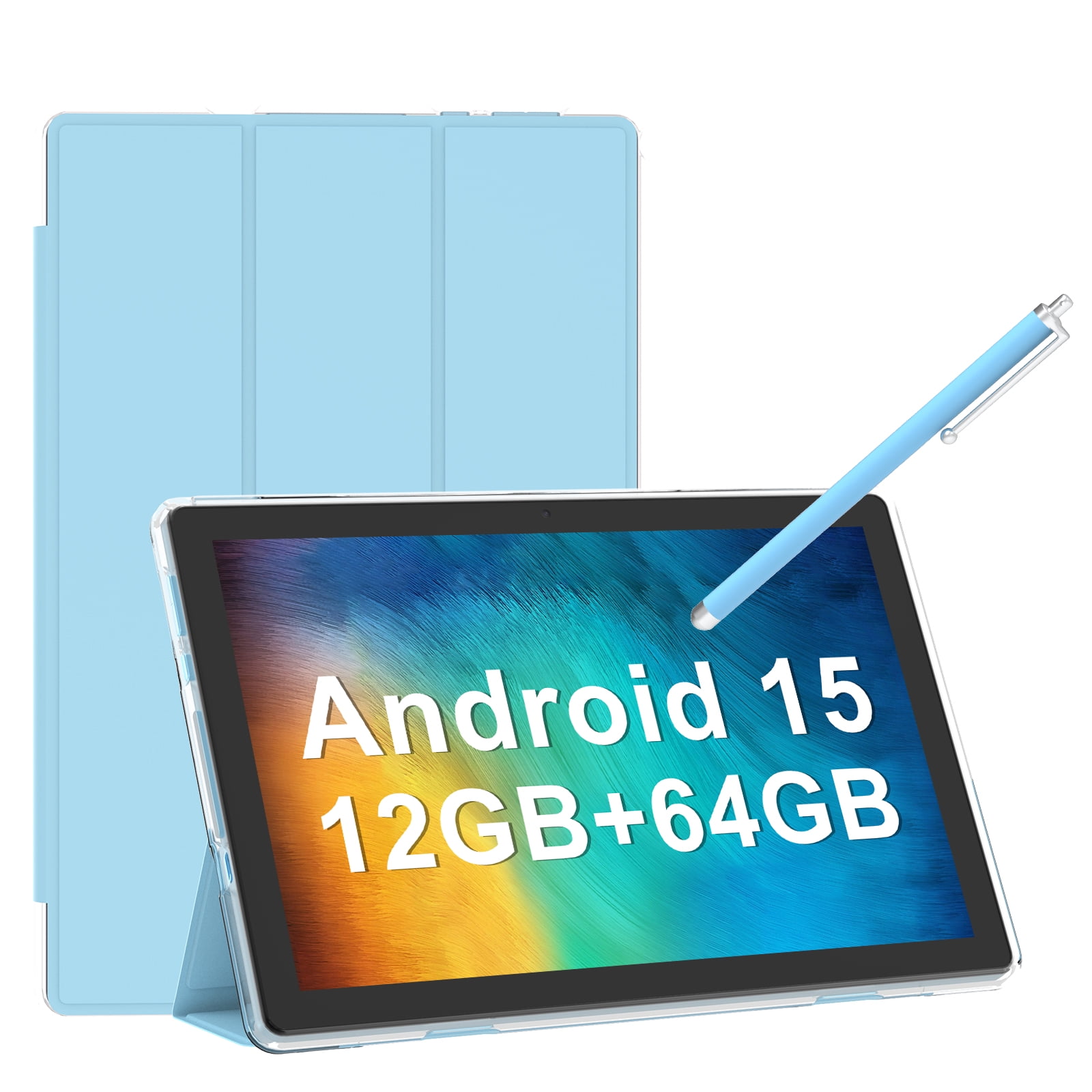 タブレット Android 15 10.1インチ 12GB+64GB+1TB Android-15-Tablet-Case-10-inch