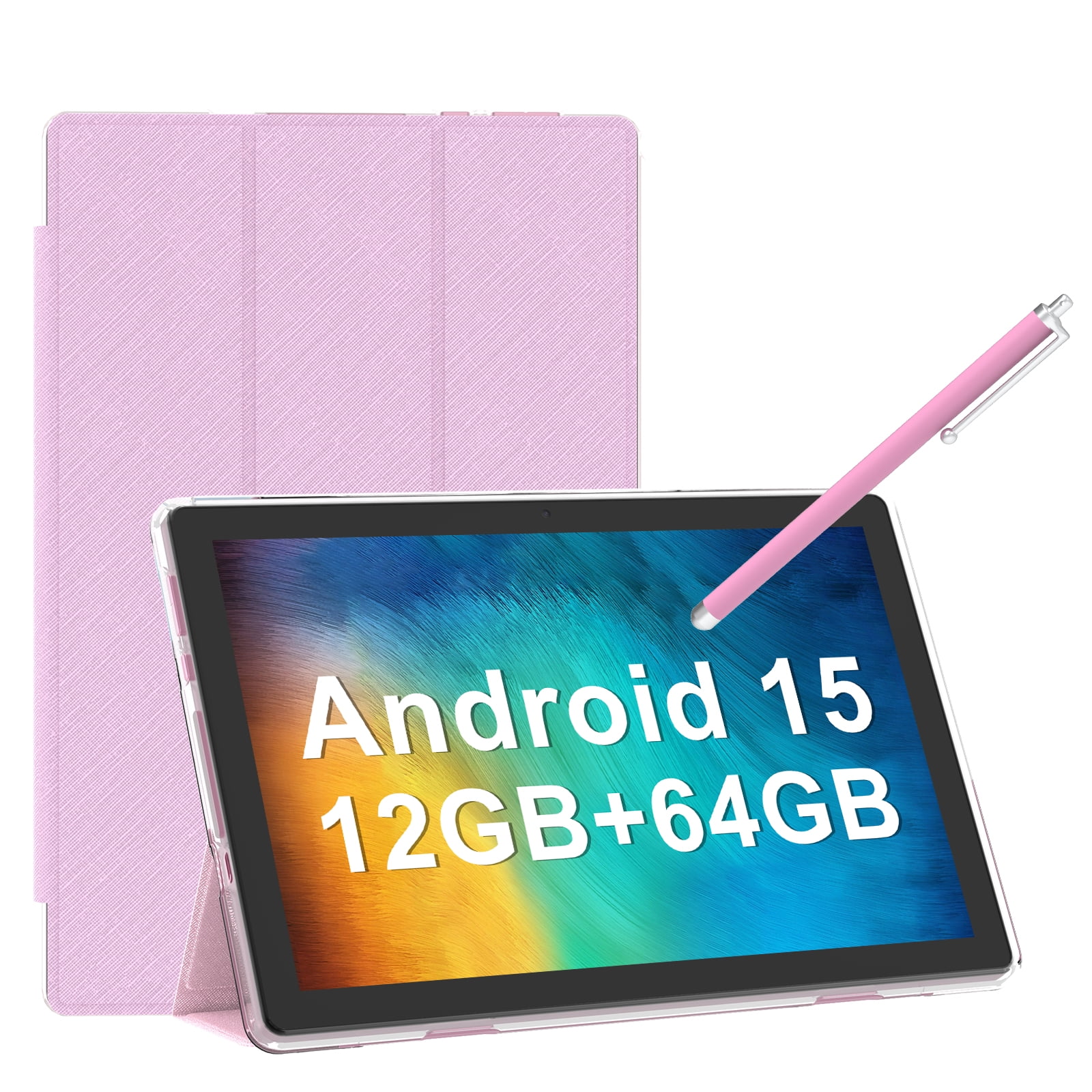 Android 15 タブレット 12GB RAM 64GB Android-15-Tablet-Case-10-inch