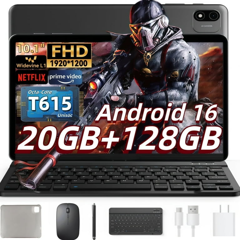 Tablet 2025 Newest Android 15 Tablet, 10 Inch Tablet,5G Wi-Fi
