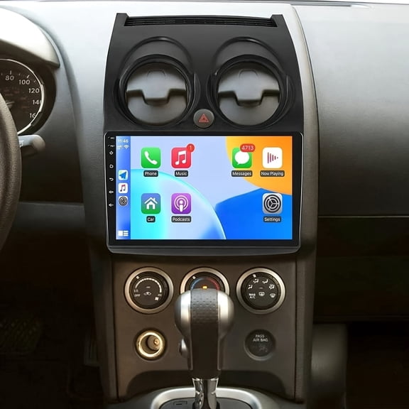 Android 15 Universal 10.1in Car Stereo Radio 4G+64G for Nissan Rogue SV 2013 Car Navi With GPS, FM, WiFi