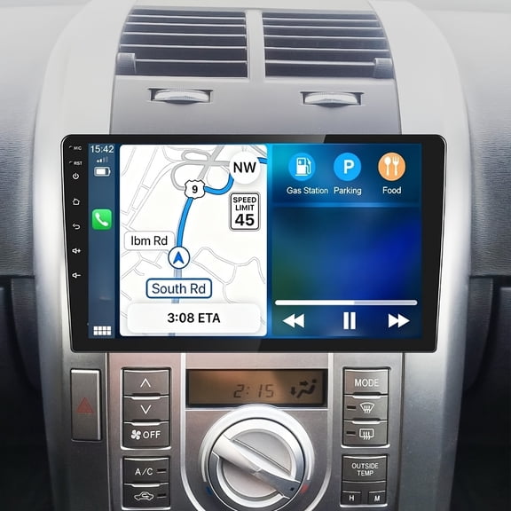 Android 15 Universal 10.1in Car Stereo Radio 4G+64G for Scion TC 2005-2010 with Backup Camera with GPS, FM, WiFi, Mirror Link, Steering Wheel Control Easy to Install