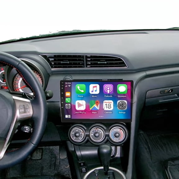 Android 15 Universal 10.1in Car Stereo Radio 4G+64G for Scion TC 2011-16 with Camera+Microphone