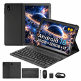thumbnail image 1 of Android 16 Tablet, 10.1-inch 1280 x 800 HD Display, 26GB RAM, 128GB Storage, 1TB Expandable, WiFi, Bluetooth 5.0, Dual Camera, 8000mAh Battery, Black, 1 of 8