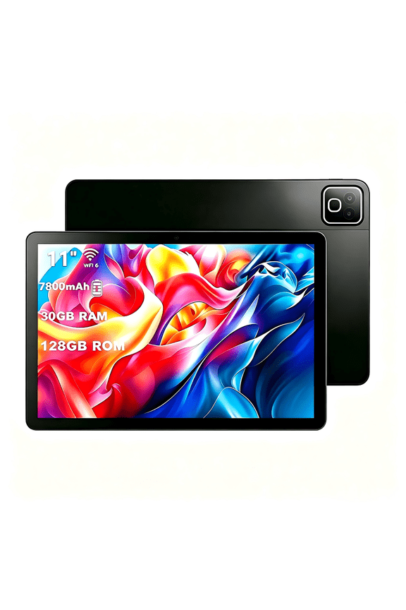 11 inch Tablet , 30GB RAM 128GB ROM Octa-Core, 2K FHD 2000x1200 Display, 7800mAh Battery, 5G Wi-Fi
