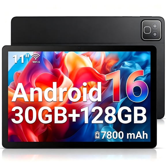 BUFO 11 inch Tablet , 30GB RAM 128GB ROM Octa-Core, 2K FHD 2000x1200 Display, 7800mAh Battery, 5G Wi-Fi
