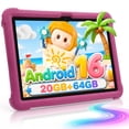 thumbnail image 1 of Android 16 Tablet for Kid, 10 inch ,Octa-Core CPU, 20GB Ram, 64GB Rom 1TF Card Expandable,Tablets with Case, Parental Control, 6000mAh,Wifi, BT5.0, 1 of 9