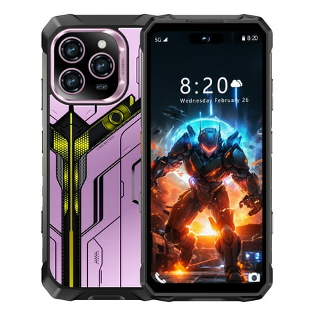 Android 6.8''Full Screen 8GB+128GB Mobile Phone 32+68MP With night vision Face Fingerprint Unlock 5G