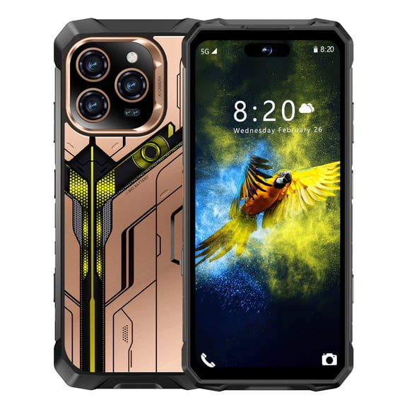 Android 6.8''Full Screen 8GB+128GB Mobile Phone 32+68MP With night vision Face Fingerprint Unlock 5G