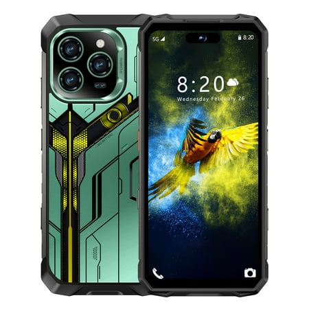 Android 6.8''Full Screen 8GB+128GB Mobile Phone 32+68MP With night vision Face Fingerprint Unlock 5G