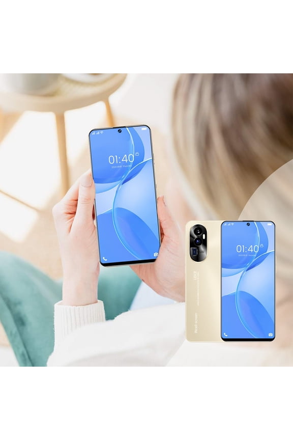 Pounoo7.3 Inch Pounoo13 Smart Phone 16GB Dual SIM Standby 7800mAh 4G Network Mobile Phone2024 NEW Birthday Gifts for Women Items for Women