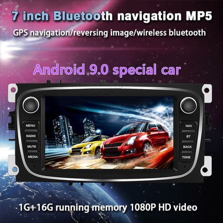 Android 9.0 GPS Car Radios 2 Din Car Multimedia player 7'' (carplay)Audio Player For Ford/Focus/S-Max/Mondeo 9/GalaxyC-Max