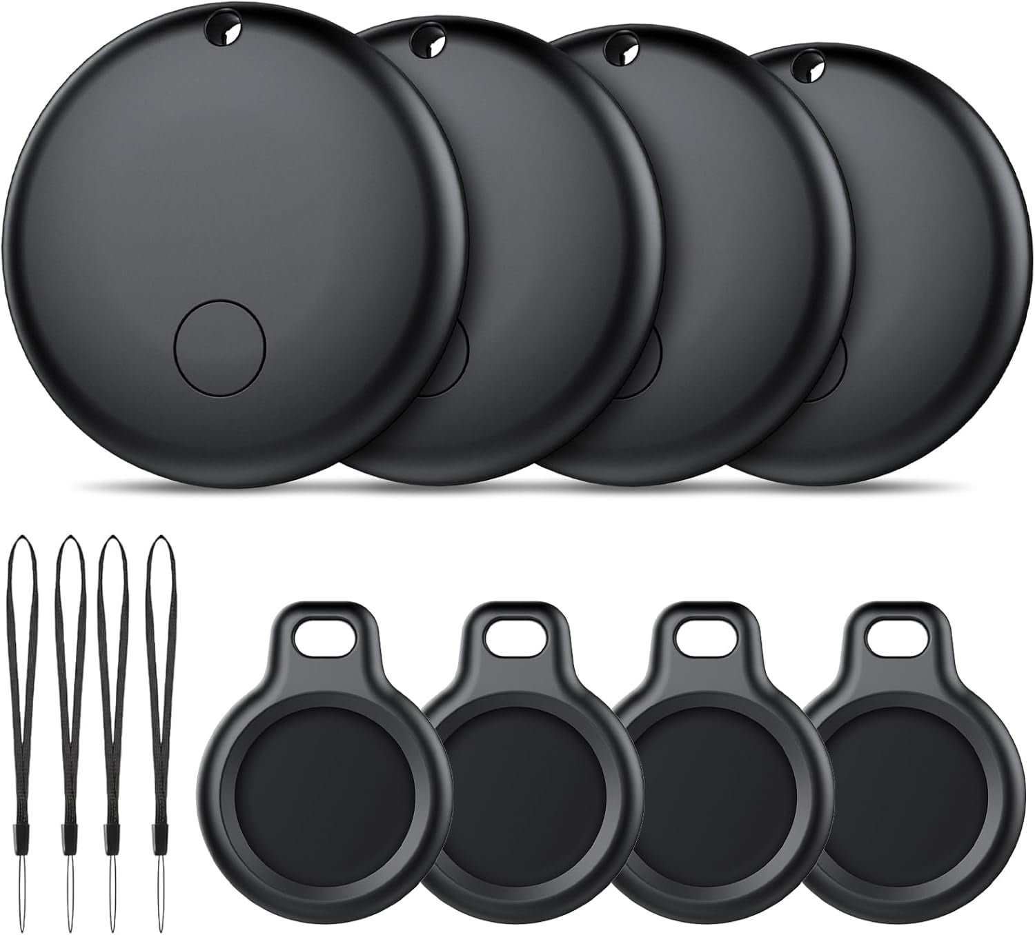 Android Air Tracker 4 Pack, Bluetooth Tracker Tags, Work with Google ...
