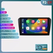 Android Auto Apple CarPlay 2+32GB Bluetooth Wifi RDS Car Stereo Radio Head Unit Multimedia GPS Navigation Player For Mazda 3 2004 2005 2006 2007 2008 2009