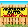 thumbnail image 1 of Android Auto Installed Here 13 oz Vinyl Banner With Metal Grommets, 1 of 4