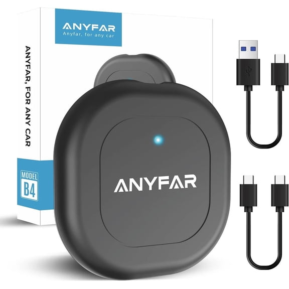 Android Auto Wireless Adapter, Dual-core 5G Chip (Upgraded), Anyfar B4 Dongle