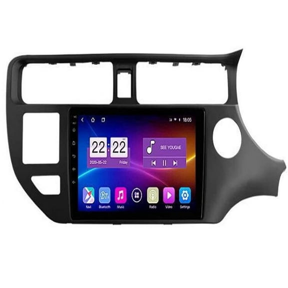 Android Car Stereo for Kia RIO 2012 2013 2014 RHD 2 Din Radio GPS Navigation IPS Touch Screen Multimedia Player Support 4G Carplay SWC Wifi Mirror Link DSP BT(Size:4 core wifi 1G+16G)