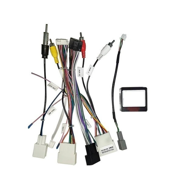 Android Car radio Canbus Box For Toyota avalon Camry sienna corolla 16 pin Wiring Harness Plug Power Cable