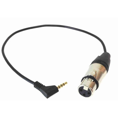 Android Microphone Adapter Cable with XLR Female