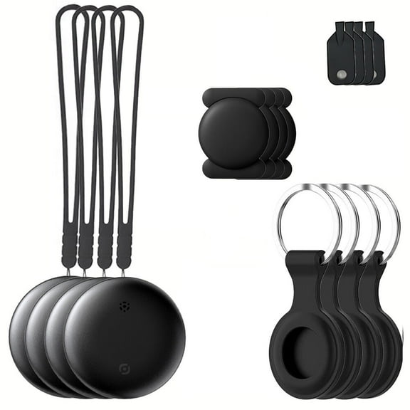 Android Mini Tracker Smart Tags Localizador Locator Works with Google Find My Device (Android Only) for Wallet,Luggage,Vehicle,— Waterproof, Not GPS Tracker 4Piece