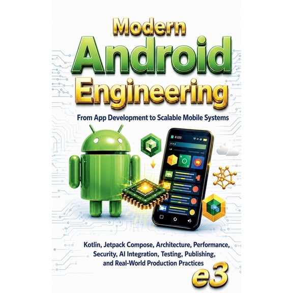 Android Modern Android Engineering: From App Development to Scalable Mobile Systems; Kotlin, Jetpack Compose, Architecture, Perf, Book 1, (Paperback)
