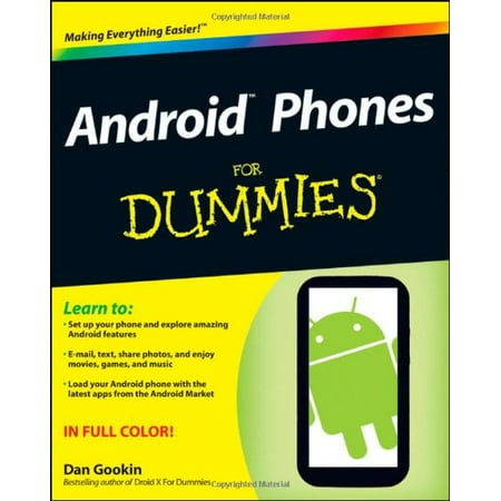 Android Phones for Dummies (Paperback) by Dan Gookin