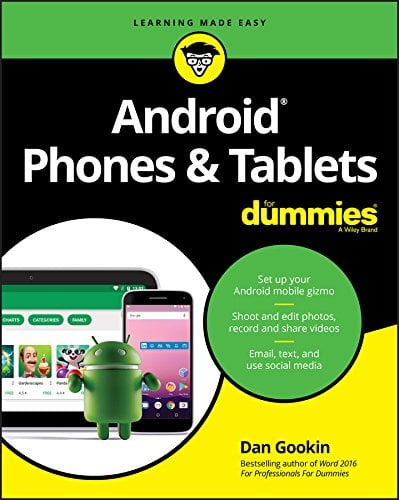 Pre-Owned Android Phones and Tablets for Dummies (Paperback) by Dan Gookin