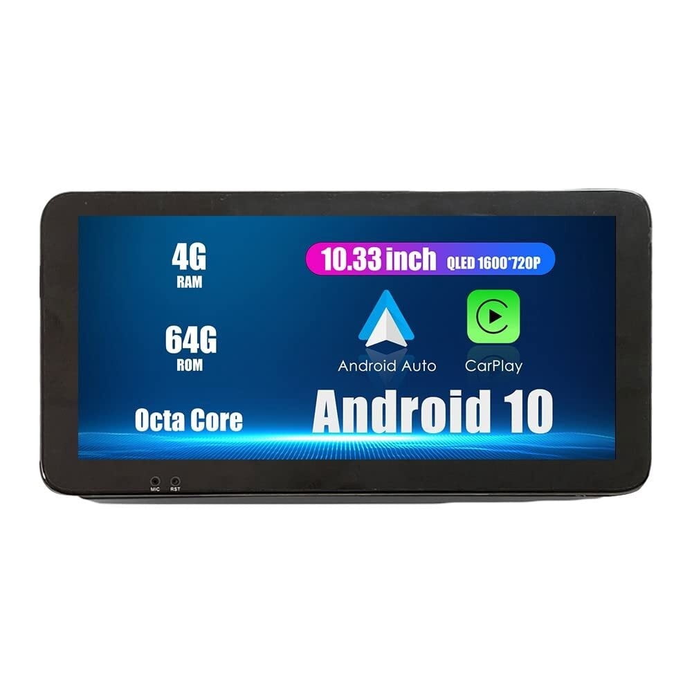 Sovob Android Radio CarPlay & Android Auto Autoradio Car Navigation Stereo Multimedia Player Gps Touchscreen Rds Dsp Bt Wifi Headunit Replacement Vw Ti