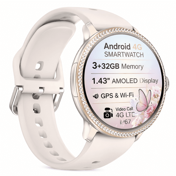 UBABAI HSCU80 (GPS) 41mm Gold Silicone Case with Gold Silicone Band