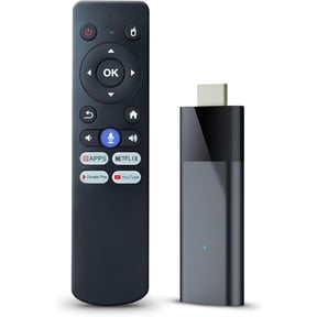 Android TV Stick 4K, 2024 Android TV Stick 10.0 2GB RAM 16GB ROM, 4K TV Stick H313 CPU Supports 2.4G/5G Wi-Fi Bluetooth 5.0 USB, Android TV Stick with Bluetooth Voice Remote Control