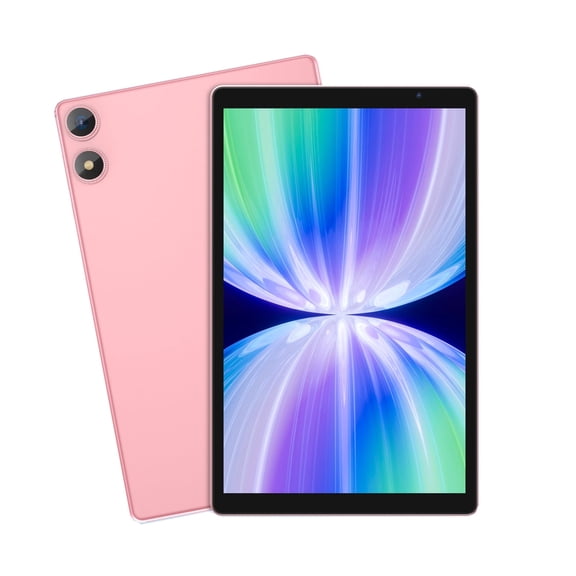 Android Tablet 10 Inch, Android 15 Tablet for Kids Adults, 8GB+32GB Storage 1TB Expandable, Penta-Core CPU,6000mAh,Dual Cameras,5G WiFi 6 Tablet PC with Stand+Storage Bag,Pink