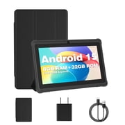 Android Tablet,7 inch Tablet with Case, 5-Core Processor, 8GB(3+5) RAM 32GB ROM 1TB Expand, 5G WiFi-6,Dual Cameras, Black deal from Walmart