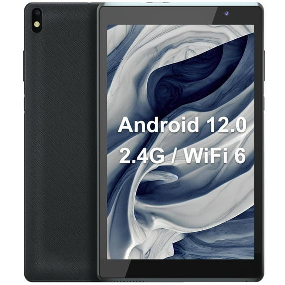 Android Tablet 8 inch, Android 12 Tablet, 4GB RAM 32GB ROM, Quad-Core Processor, Dual Camera, WiFi, 128GB Expand, Game, GMS Certified Tablets(Rose Pink)