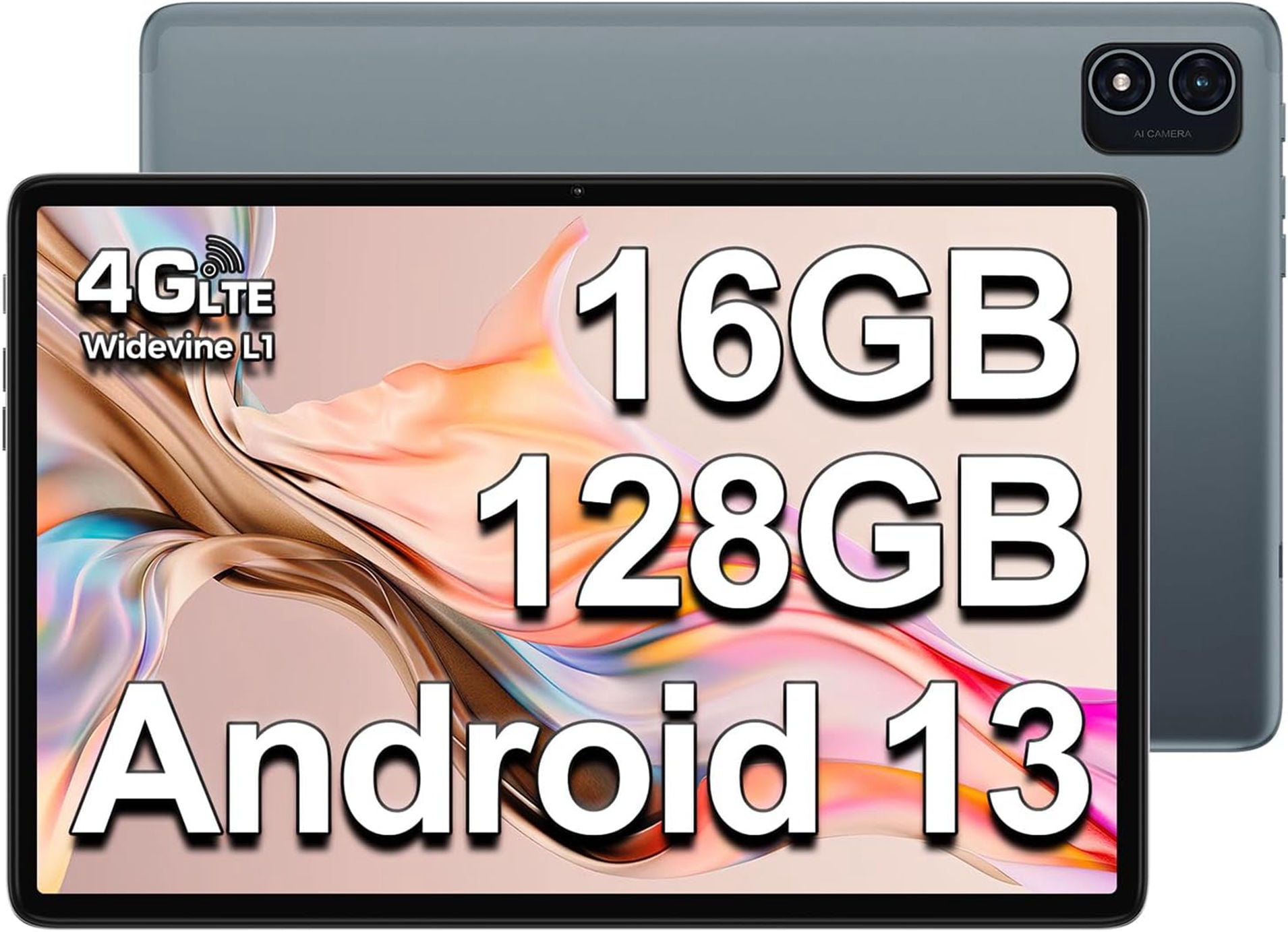 TECLAST - Tablet Android 13 de 10 pulgadas, P40HD 16 GB RAM 128 GB ROM (1 TB