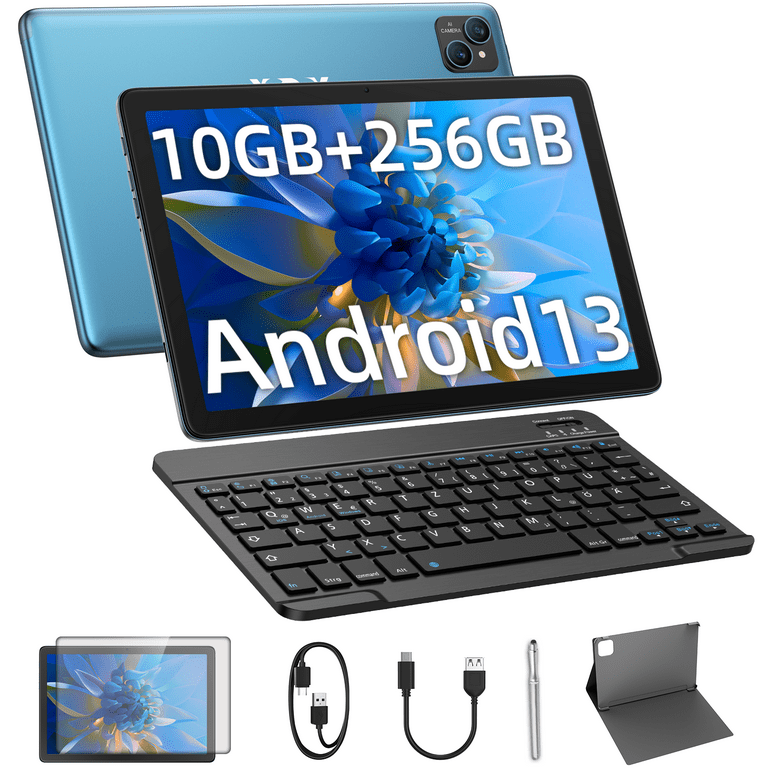 Android 14 タブレット 8GB+256GB 10000mAh Amazon.co.jp: 2025 NEW Android 14 タブレット 10インチ wi-fi