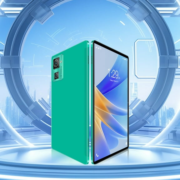 Android Tablets for Adults, Hwkond 10.1-inch Tablet PC 2+16G Bluetooth Android Tablet Ultra-thin HD Screen WiFi 5G/2.4G Tablets Support 256G Extended Memory Card And SIM Communication,Green