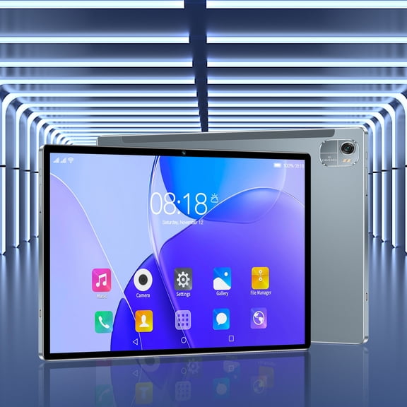 Android Tablets on Sale, Hwkond High Version 4+32G 10.1inch Tablet PC IPS HD Screen WiFi Bluetooth Voice Call Game Video Learning Tablet Android 10.0 System Dual SIM Dual Standby Full Netcom,Gray