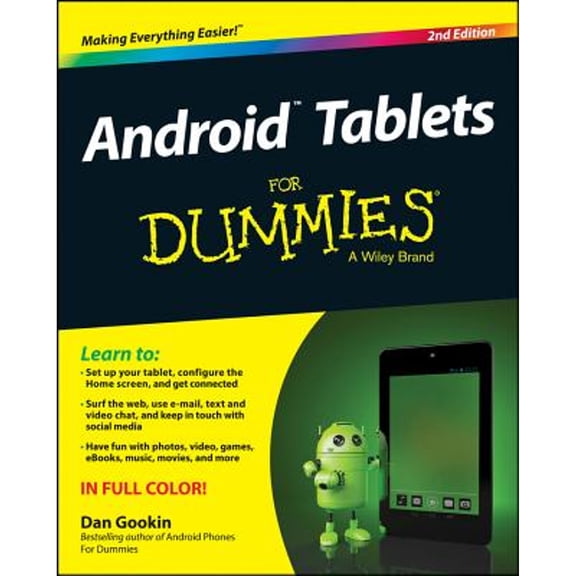Pre-Owned Android Tablets For Dummies (For Dummies Series) (Paperback) 1118874013 9781118874011