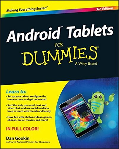 Or Dummies Pre-Owned Android Tablets for Dummies, 3rd Edition Paperback - Walmart.com