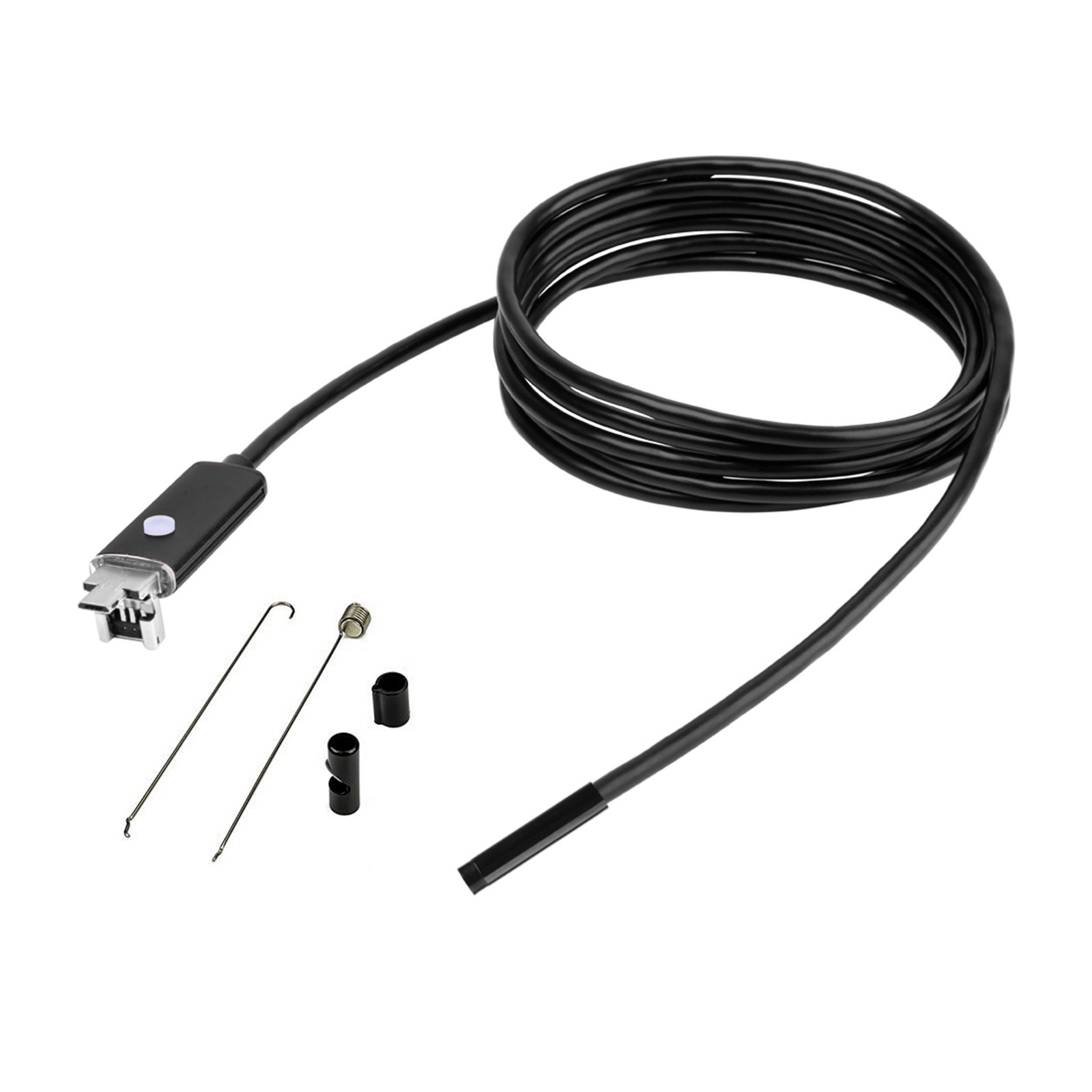 Android Usb Windows Endoscope Inspection 8mm Camera 6 Led Ip67 