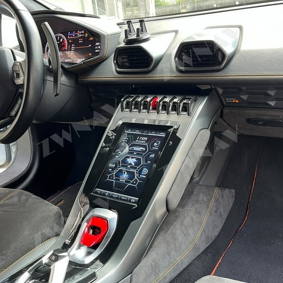 ZWNAV Android Screen for Lamborghini Huracan 2014-2018 Car GPS Multimedia Stereo Player