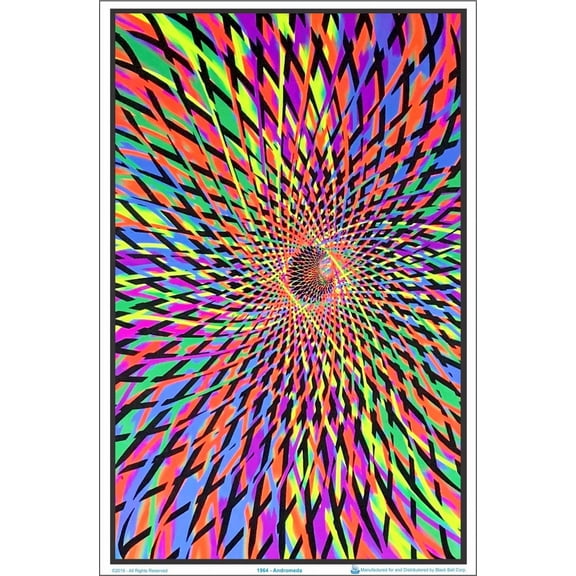 Andromeda Blacklight Poster 23 x 35
