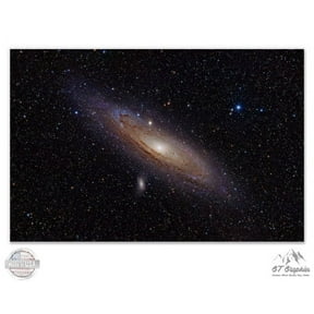 Andromeda Galaxy - 5" Vinyl Sticker - For Car Laptop I-Pad - Waterproof Decal