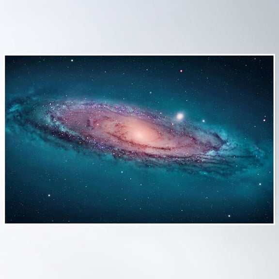 Andromeda Galaxy Space Astrophysics Astronomy Poster Wall Art Modern Wall Decor Wall Art